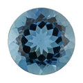 AAAA London Blue Topaz (Rnd 12 mm) 8.00 ctw - Sticky add to cart bar