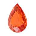 AAAA Sunset Sapphire (Pear 8x6 mm) 1.25 ctw - Sticky add to cart bar