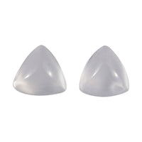 White Moonstone Set of 2 (Trl 5 mm) 0.81 ctw Loose Gemstone