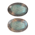 Fire Labradorite Set of 2 (Ovl 6x4 mm) 0.80 ctw Loose Gemstone - Sticky add to cart bar