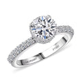 IGI Certified Luxuriant Lab Grown Diamond EF-VS 1.50 ctw Ring in 950 Platinum (Size 10.0) 4.80 Grams - Sticky add to cart bar
