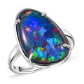 Rhapsody AAAA Elysian Opal Triplet 9.40 ctw Solitaire Ring in 950 Platinum (Size 10.0) - Sticky add to cart bar