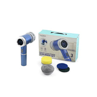 Total Vision 5pc Rechargeable Electric Spin Scrubber Set