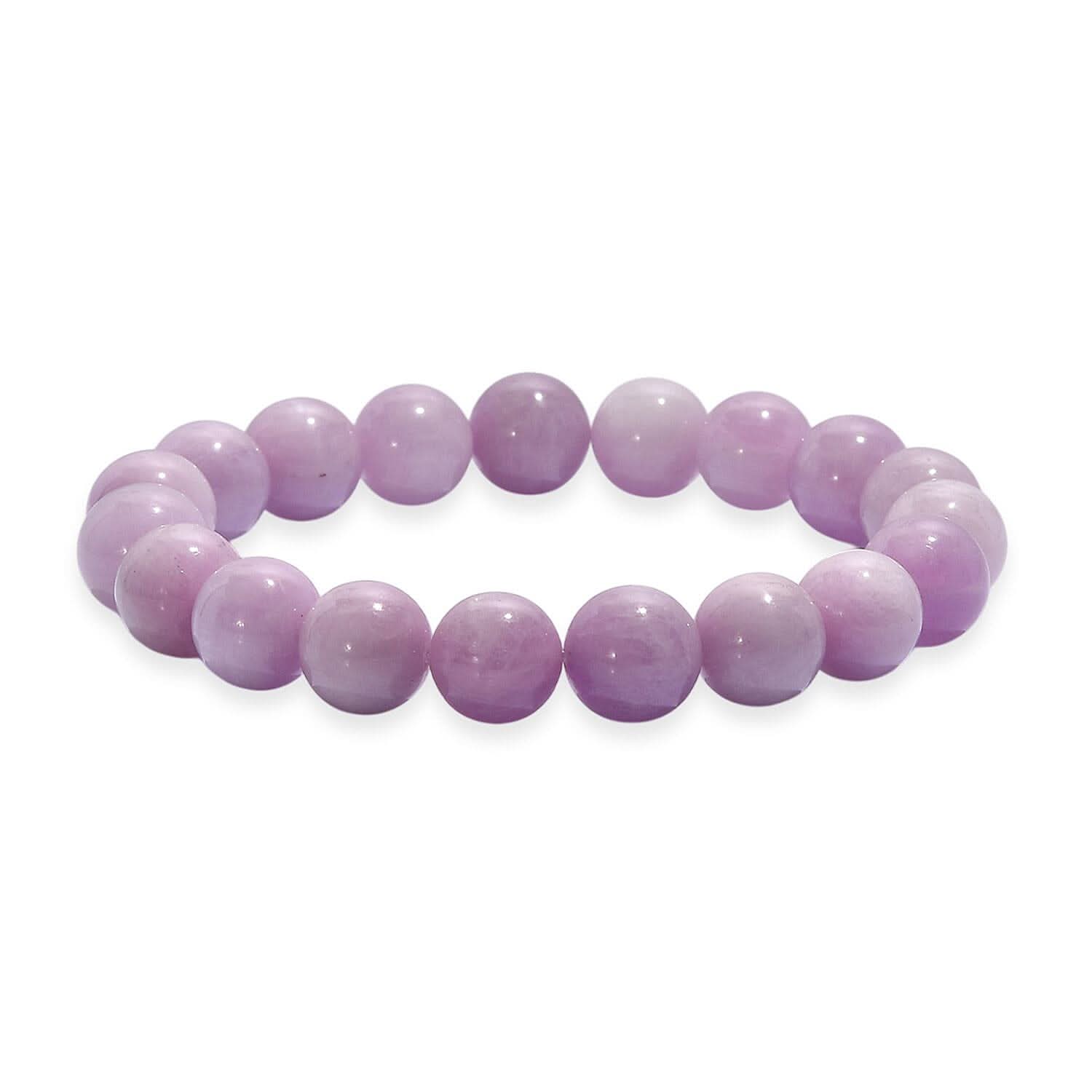 AAAA VALA DANTA KUNZITE Beaded 235.00 ctw Stretch Bracelet