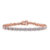 Rose Gold Over Sterling Silver
