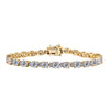 Yellow Gold Over Sterling Silver