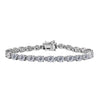 Rhodium Over Sterling Silver