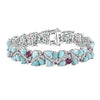 Larimar & Rhodolite Garnet