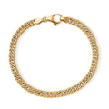 Luxoro Classic Curb Forever Chain Bracelet in 10K Yellow Gold (7.25 In) 4.10 Grams - Sticky add to cart bar