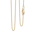 Cable Link Chain Necklace in 10K Yellow Gold 1.82 Grams 18 Inches - Sticky add to cart bar