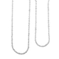 Sterling Silver Chain Necklace with Adjustable Ball 9.7 Grams 24 Inches - Sticky add to cart bar