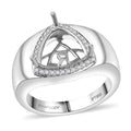 Rhapsody Diamond E-F VS 0.20 ctw Mounting Ring in 950 Platinum 13g - Sticky add to cart bar