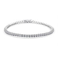 950 Platinum Luxuriant Lab Grown Diamond G VS 4.00 ctw Tennis Bracelet (7.25 In) 12.80 Grams - Sticky add to cart bar