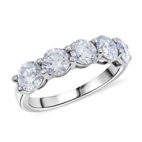 Vegas Closeout Luxuriant Lab Grown Diamond G VS 2.50 ctw Ring in 14K White Gold