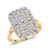 Yellow Gold Over Sterling Silver