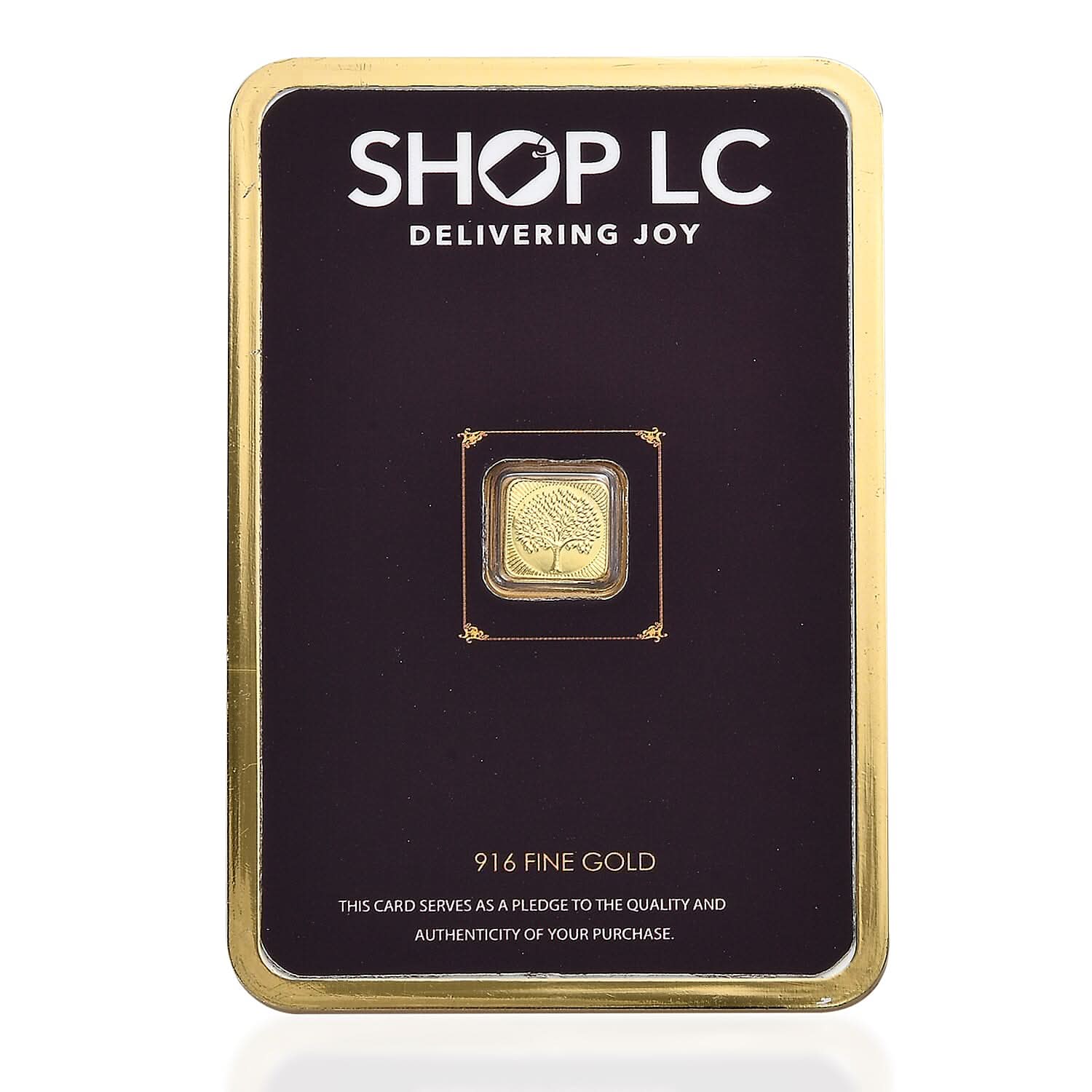 22K Yellow Golden Tree of the Life Emboss Sheet 25mg