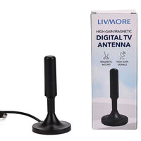 4K Digital HDTV Antenna (Support - 4K 1080P VHF UHF TV Channels)