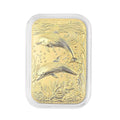 24K Yellow Gold Dolphin Emboss Sheet 10mg - Sticky add to cart bar