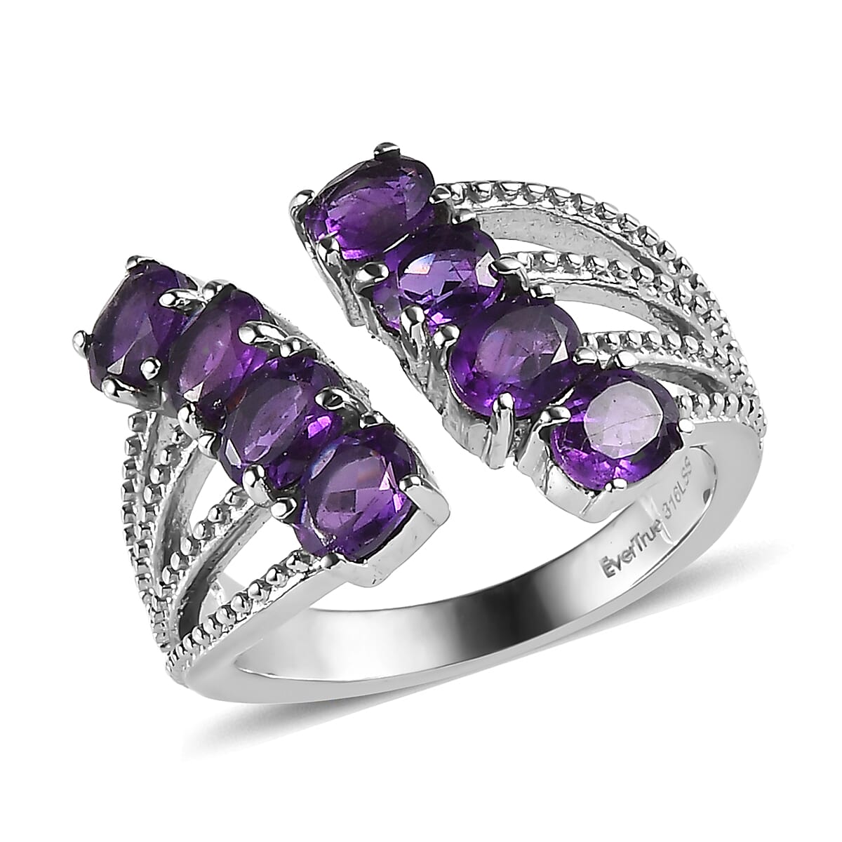 EverTrue Open Shank Ring in Stainless Steel