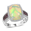 Ethiopian Welo Opal & Rubellite