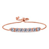 Rose Gold Over Sterling Silver
