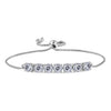 Rhodium Over Sterling Silver