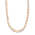 D'Joy Pink Freshwater Pearl Necklace in 18K Vermeil Rose Gold Over Sterling Silver 18 Inches - Sticky add to cart bar