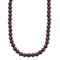 D'Joy AAA Mozambique Garnet 172.00 ctw Celebrity Beaded Necklace in 18K Vermeil Yellow Gold Over Sterling Silver 20 Inches