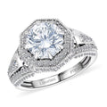 Luxuriant Lab Grown Diamond Art Deco Ring - Sticky add to cart bar