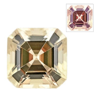 AAAA Asscher Cut Turkizite (Sqr 8x8 mm) 2.00 ctw