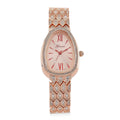 Genoa Austrian Crystal Miyota Japanese Movement Watch in Rosetone - Sticky add to cart bar