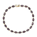 Luxoro 10K Yellow Gold Premium Royal Lavender Spinel Bracelet (7.25 In) 11.35 ctw - Sticky add to cart bar
