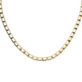 EverTrue Bronzella Collection Bar Link Chain Necklace in 18K YG Plated Bronze 18 Inches - Sticky add to cart bar