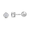 Rhodium Over Sterling Silver