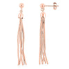 Rose Gold Over Sterling Silver