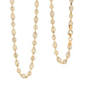 Italian Arte Chain Necklace in 14K Yellow Gold Over Sterling Silver 4.62 Grams 20 Inches - Sticky add to cart bar