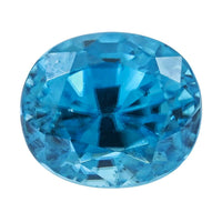 AAAA Perito Moreno Cambodian Blue Zircon (Ovl Free Size) 6.00 ctw