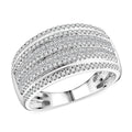 14K White Gold White Diamond Ring (Size 6.0) (5 g) 1.00 ctw - Sticky add to cart bar