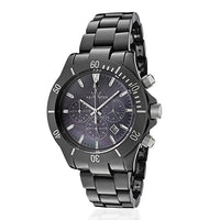 Closeout Toywatch Mother of Pearl Black Ceramic Chronograph 41mm Watch