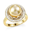 South Sea Pearl & Champagne Diamond