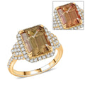 Luxoro 10K Yellow Gold AAA Turkizite, Diamond (G-H, I2) (0.51 cts) Ring (Size 10.0) 4.50 ctw - Sticky add to cart bar
