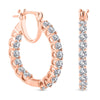 Rose Gold Over Sterling Silver
