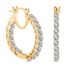 Yellow Gold Over Sterling Silver