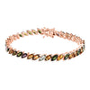 Rose Gold Over Sterling Silver