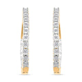 Diamond (I2) Earrings in 14K YG Over Sterling Silver 0.25 ctw - Sticky add to cart bar