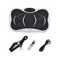 Livmore White Fitness Vibration Plate with Remote Control - Sticky add to cart bar