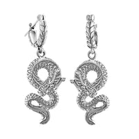 D'Joy Bali Legacy Dragon Earrings in Sterling Silver 10 Grams