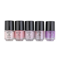 Glintz Bare Shades 5 Piece 0.2 Fl oz. Nail Polish Boxed Set