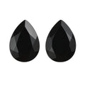 Black Onyx Set of 2 (Pear 7x5 mm) 1.06 ctw Loose Gemstone - Sticky add to cart bar