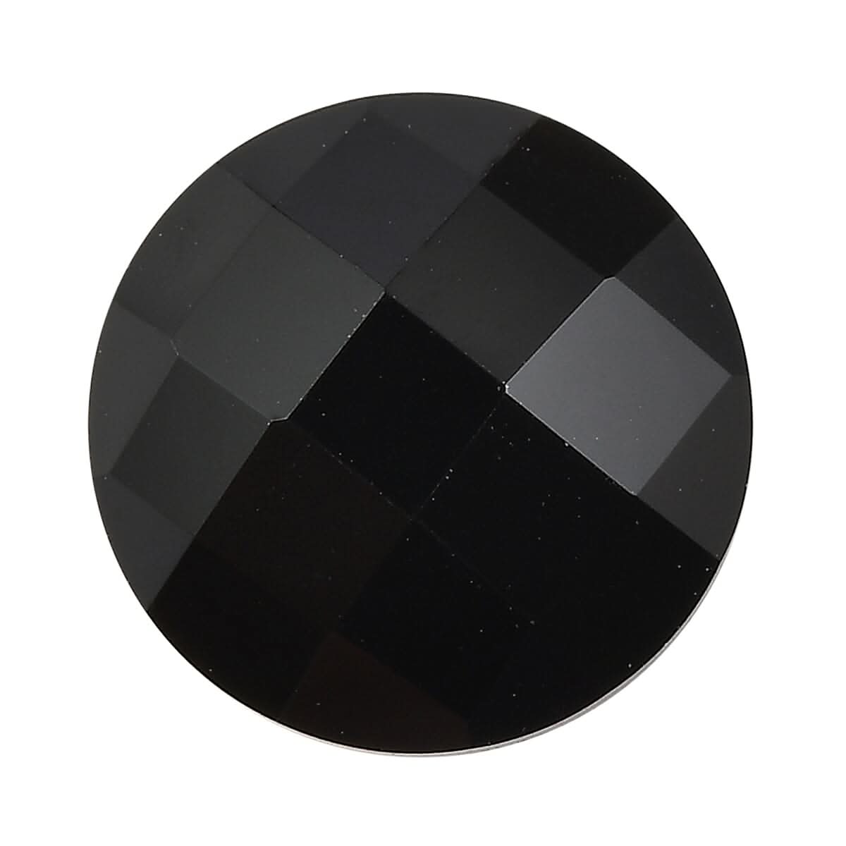 Black Onyx (Rnd 8 mm) 1.86 ctw Loose Gemstone